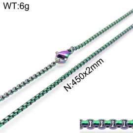 Colorful Plating Necklace