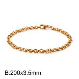 Stainless Steel Gold-plating Bracelet