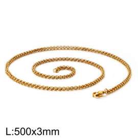 Staineless Steel Small Gold-plating Chain