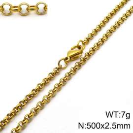Staineless Steel Small Gold-plating Chain