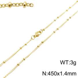 Staineless Steel Small Gold-plating Chain