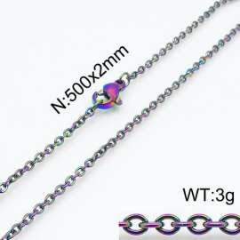 Colorful Plating Necklace