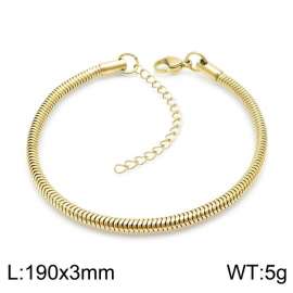 Stainless Steel Gold-plating Bracelet