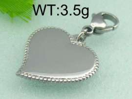 Stainless Steel Charms with Lobster