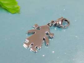 Stainless Steel Charms with Lobster