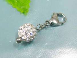 Stainless Steel Charms with Lobster