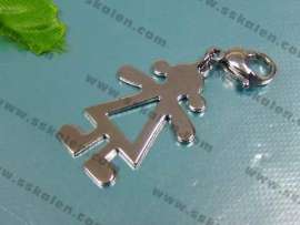 Stainless Steel Charms with Lobster