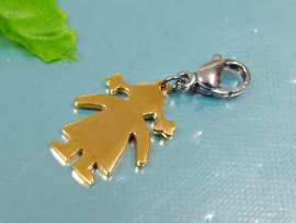 Stainless Steel Charms with Lobster