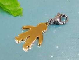 Stainless Steel Charms with Lobster