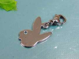 Stainless Steel Charms with Lobster