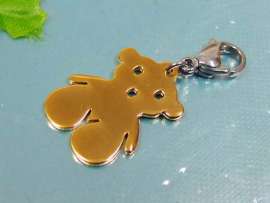 Stainless Steel Charms with Lobster