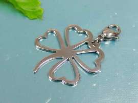 Stainless Steel Charms with Lobster