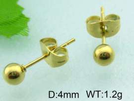 SS Gold-Plating Earring