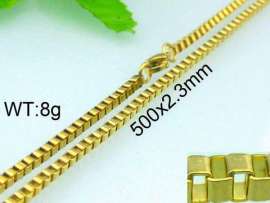 Staineless Steel Small Gold-plating Chain