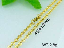 Staineless Steel Small Gold-plating Chain