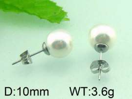 Stainless Steel Stone&Crystal Earring